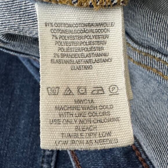 Free People High Rise Long And Lean Jean Size 30 - Picture 7 of 11